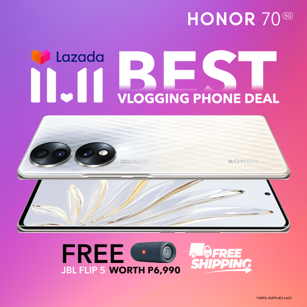 HONOR joins 11.11 Sale on Lazada, Shopee 87 honor philippines 1111 sale deals online 2022 1