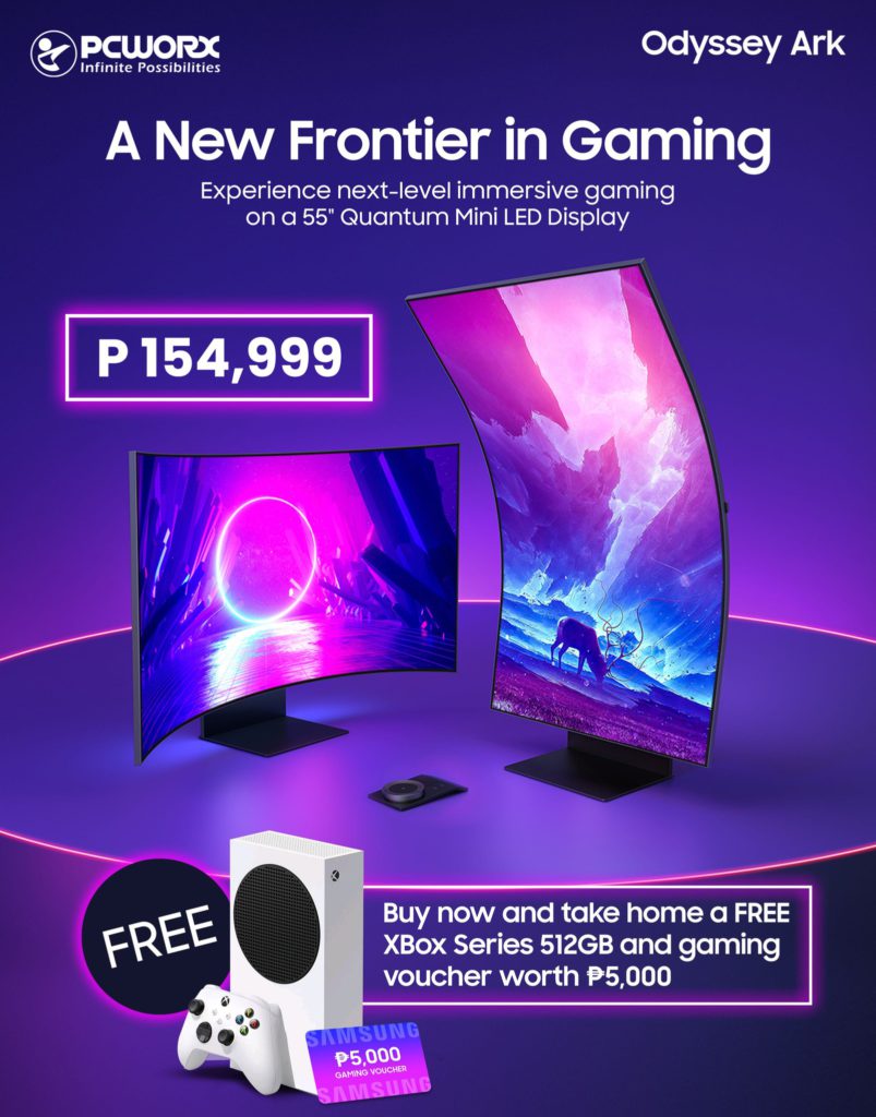Samsung Odyssey Ark Gaming Monitor: Specs, Features, Price in the Philippines 89 318737185 6036921253007059 9048234774344647492 n