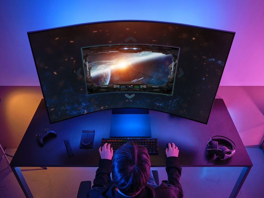 Samsung Odyssey Ark Gaming Monitor: Specs, Features, Price in the Philippines 88 Odyssey Ark PR dl4 1024x768 1