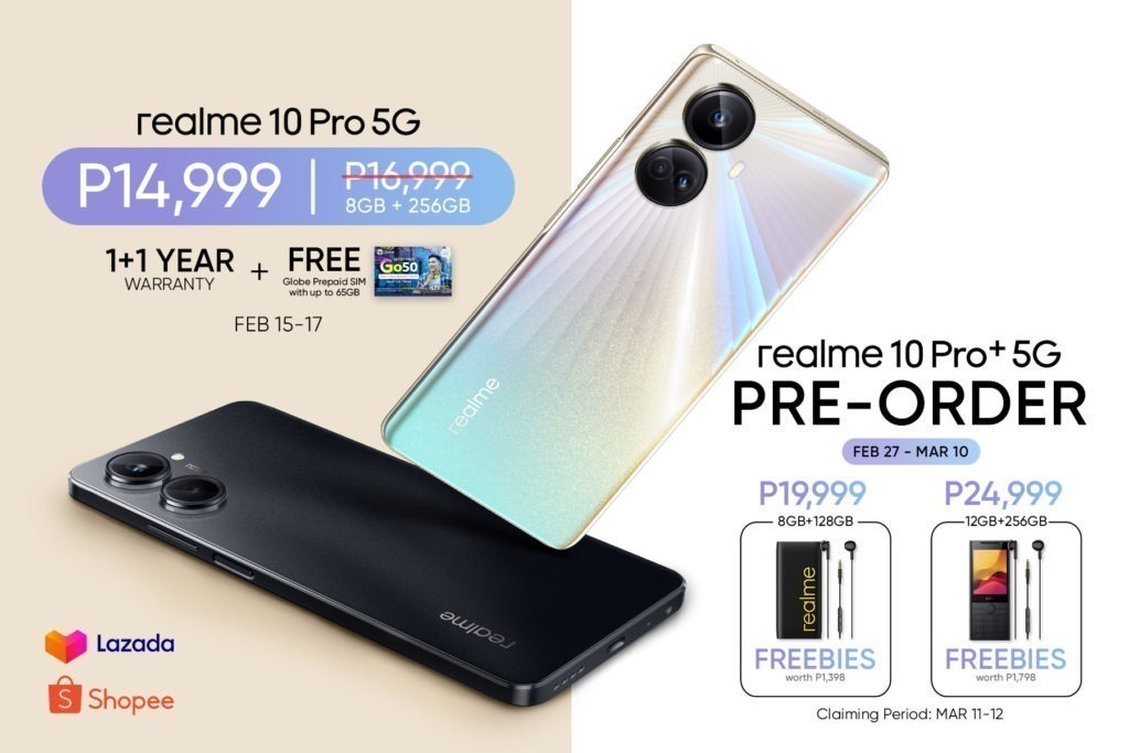 realme 10 Pro 5G, 10 Pro+ 5G: Specs, Features, Prices in the Philippines 88 realme 10 Pro Series 5G Launch PR Banner
