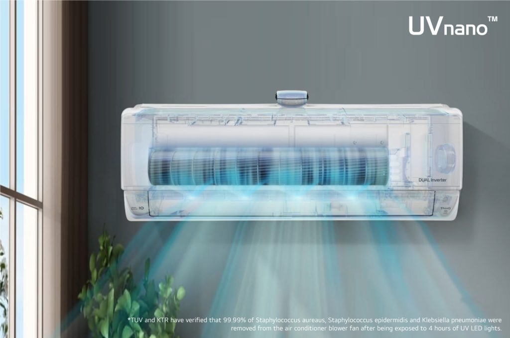 LG Dual Cool Air Conditioners: Your Ultimate Solution for Moisture and Humidity Control 88 UV Nano
