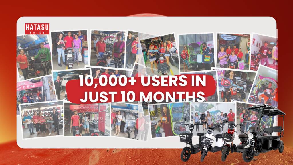 HATASU eBike: Riding into the Local Market Quietly and Effectively 89 10000 Users in Just 10 Months