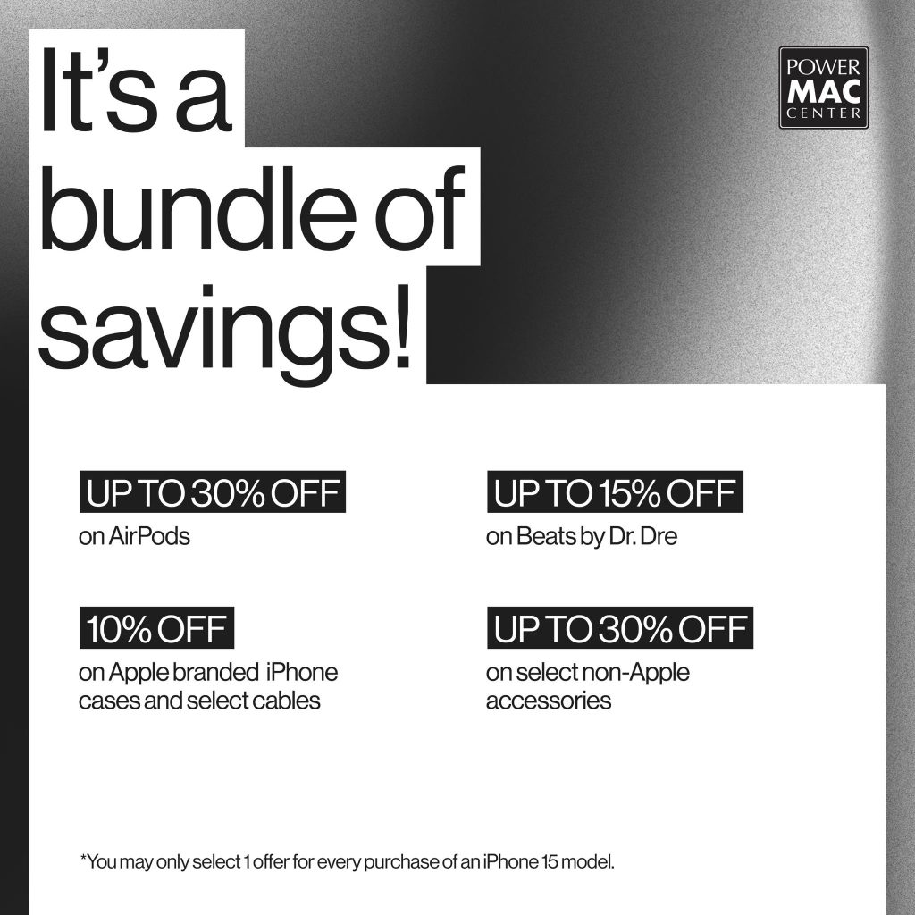 Pre-Order the Latest iPhone 15 Series at Power Mac Center 91 Bundle savings iPhone 15 PMC