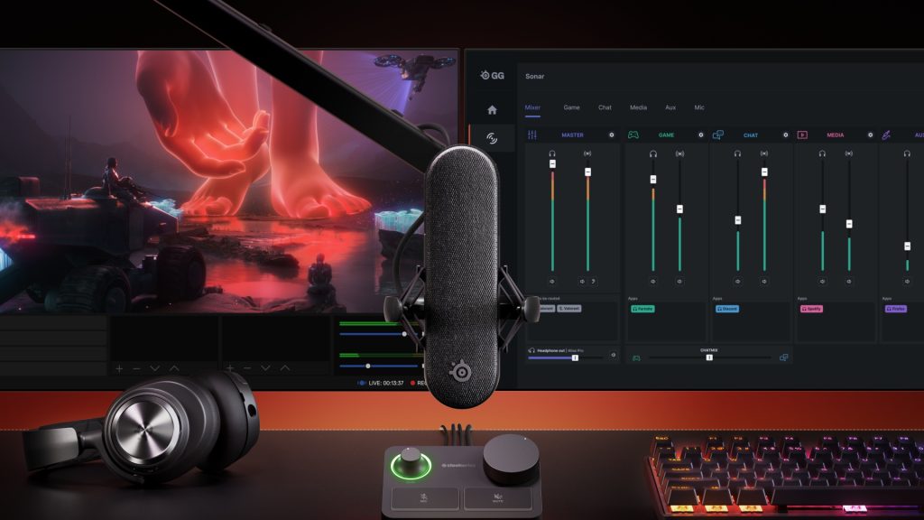 SteelSeries Unveils Innovative Alias Microphones for Gamers 88 alias pro life desk