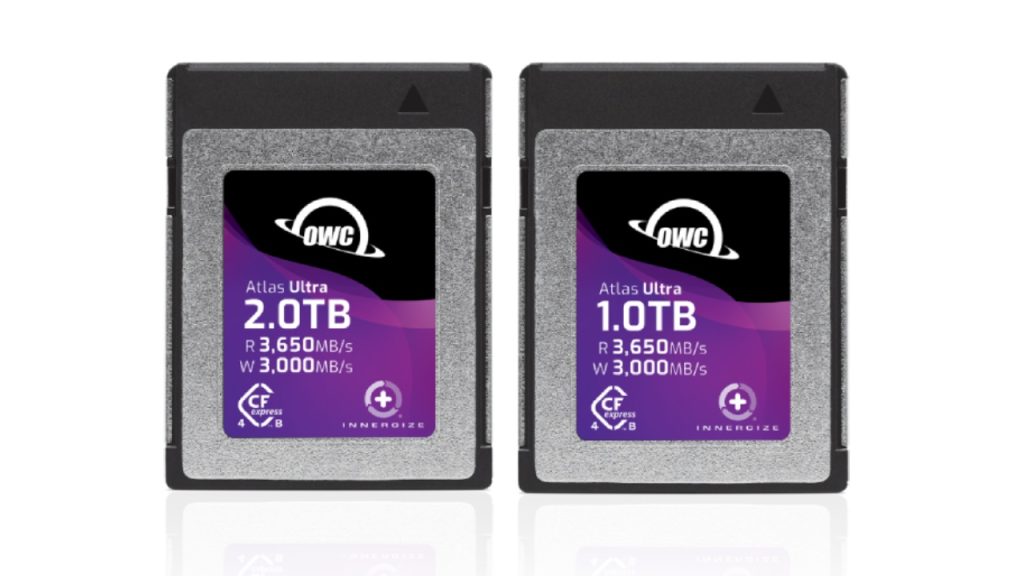 OWC Announces High-Speed Atlas Pro and Ultra CFexpress 4.0 Memory Cards 88 owc atlas cfx4 cards 2023 2