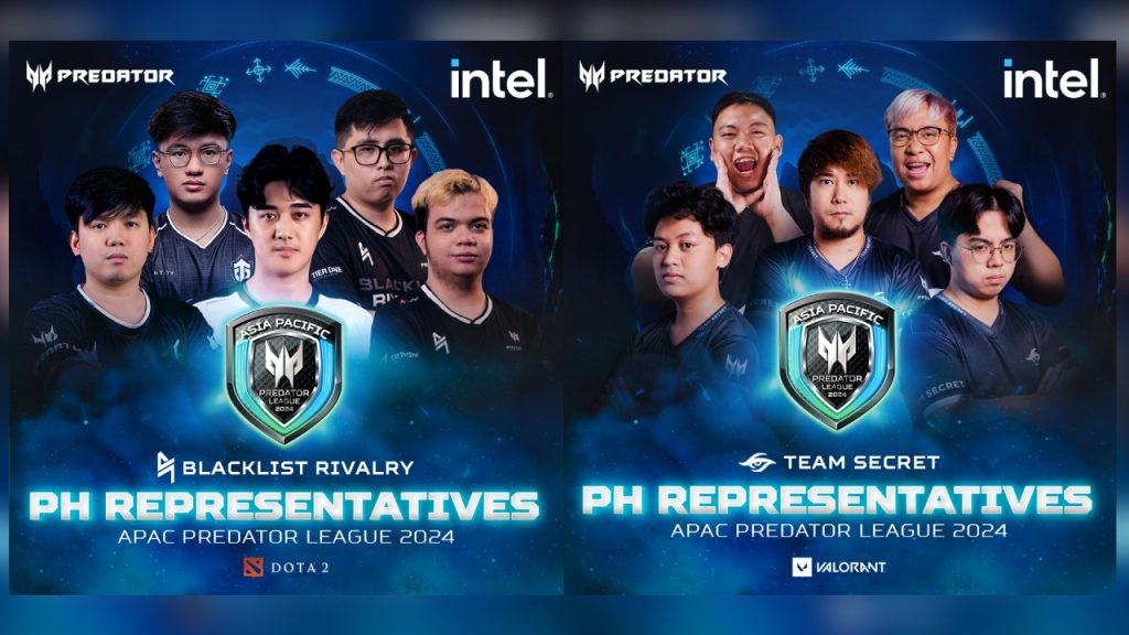 Blacklist International, Team Secret, and other Filipino esports teams gun for victories over the region’s best at the Asia Pacific Predator League 2024 Grand Finals 87 ACER predator league asia2024