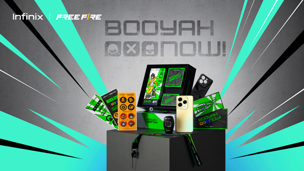 Infinix outs HOT 40 SERIES Free Fire Limited Edition 87 FreeFire2