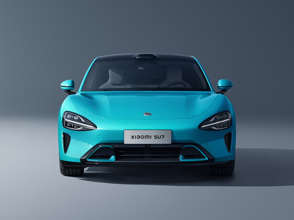 Xiaomi's latest tech: the new SU7 Smart EV Car 88 Front 2