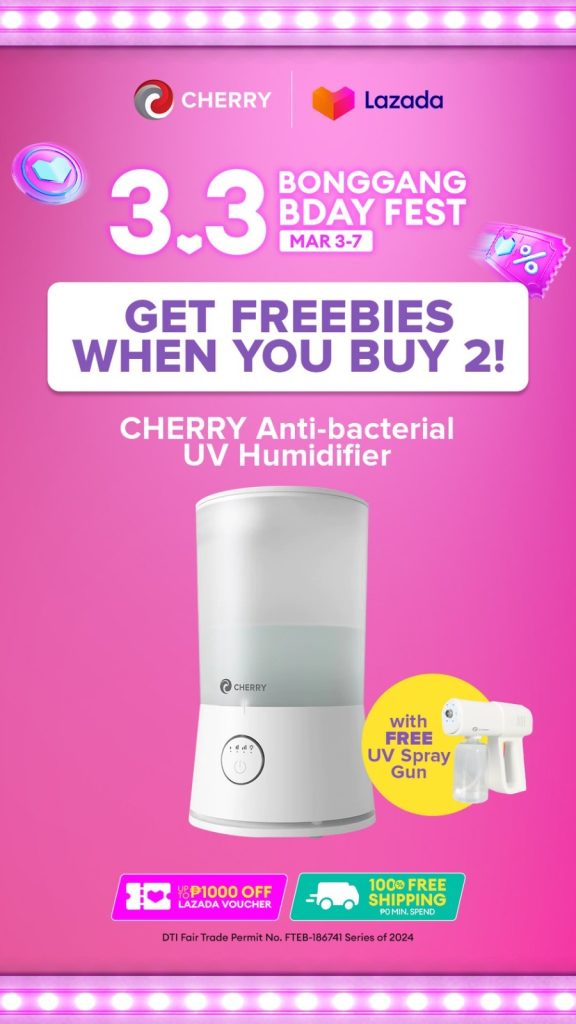 CHERRY holds 3.3 2024 sale at Lazada - details inside 89 CHERRY 3.3 KV1