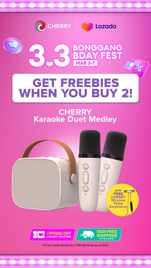 CHERRY holds 3.3 2024 sale at Lazada - details inside 88 CHERRY 3.3 KV2