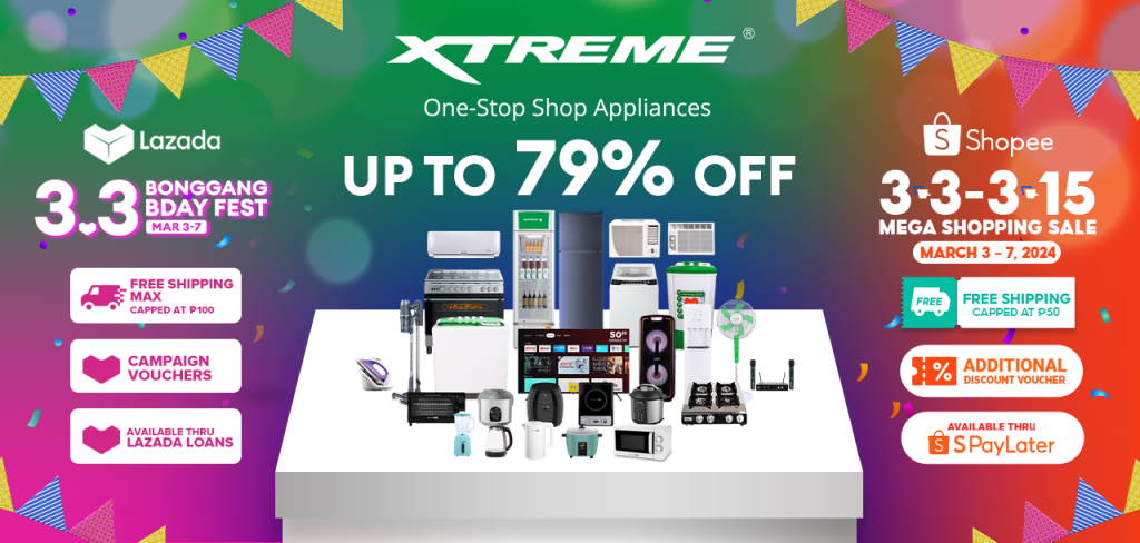 Up to 79% in discounts at XTREME's 3.3 2024 sale 87 PR BANNER 1 1