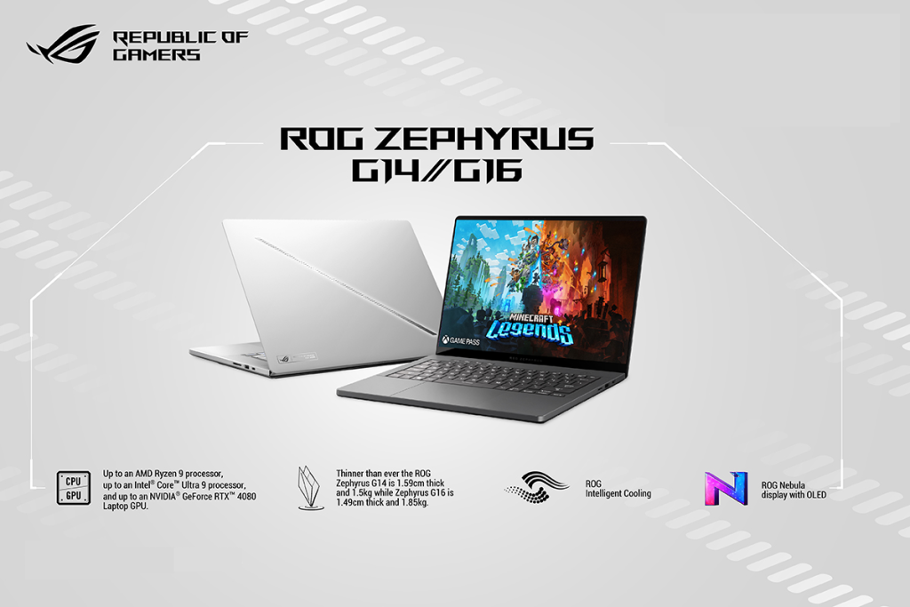 ASUS Republic of Gamers (ROG) Zephyrus G14 (GA403) and G16 (GU605) now in the Philippines, priced 87 ROG Zephyrus G14 Main KV