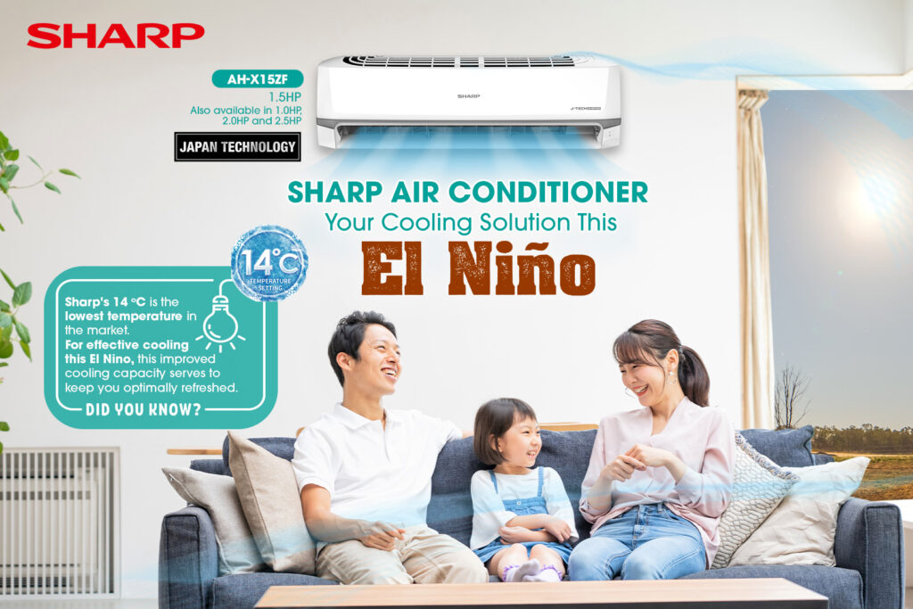 Sharp Appliances: Your Ultimate Solution This El Niño Season 88 EL NINO SHARP Air Conditioner