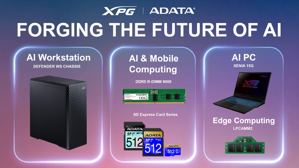 ADATA Showcases Innovations at COMPUTEX Taipei 2024 87 ADATA is Forging the Future of AI 1