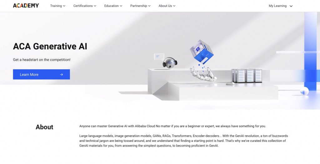 Alibaba Cloud Launches Generative AI Course to Upskill Global Digital Talent 87 Alibaba Cloud Launches Generative AI Course to Upskill Global Digital Talent