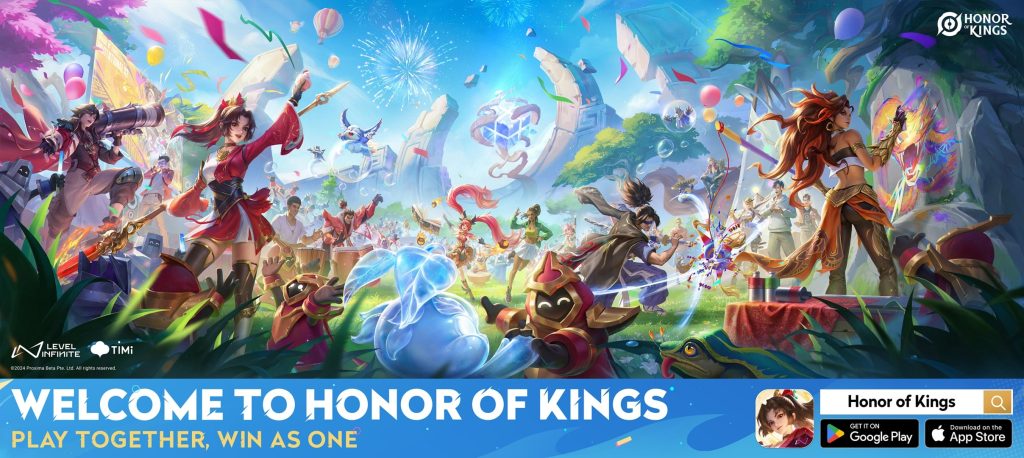 Honor of Kings Launches Globally on iOS and Android 87 Welcome to Honor of Kings KV EN min