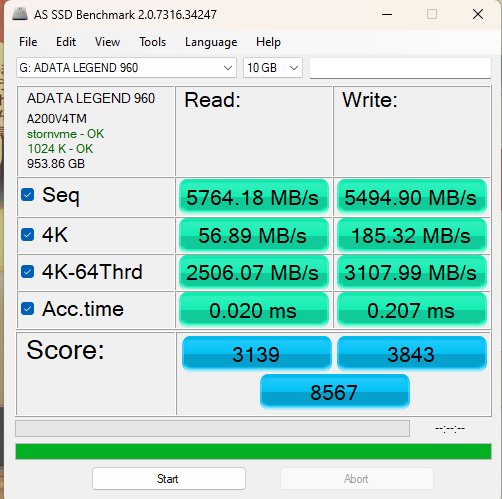 ADATA Legend 960 Max PCIe Gen4 SSD: Unleashing the Beast 92 10gb