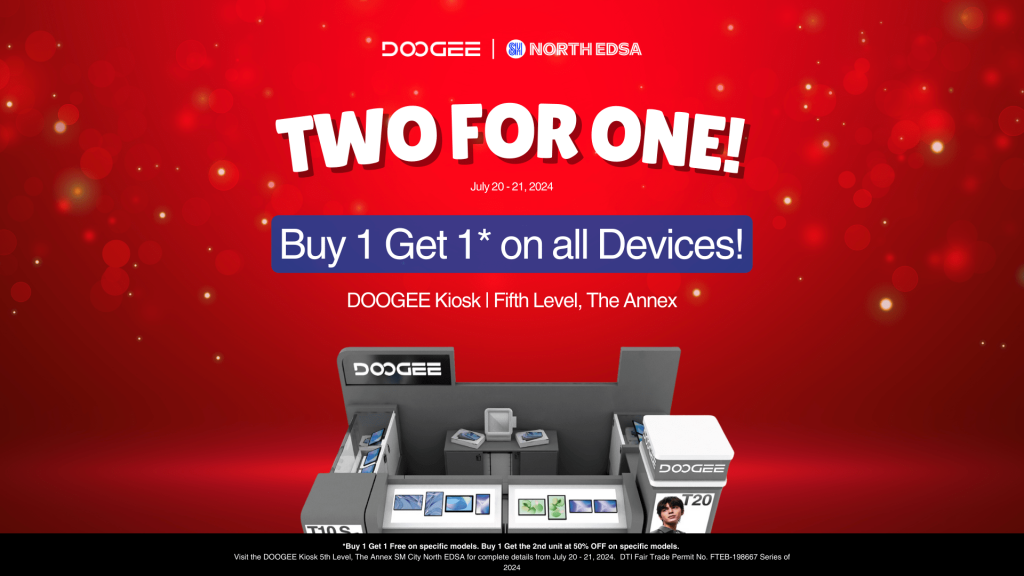 Buy One, Get One offers await at DOOGEE's first physical store 87 DOOGEE STORE GNS 1 min