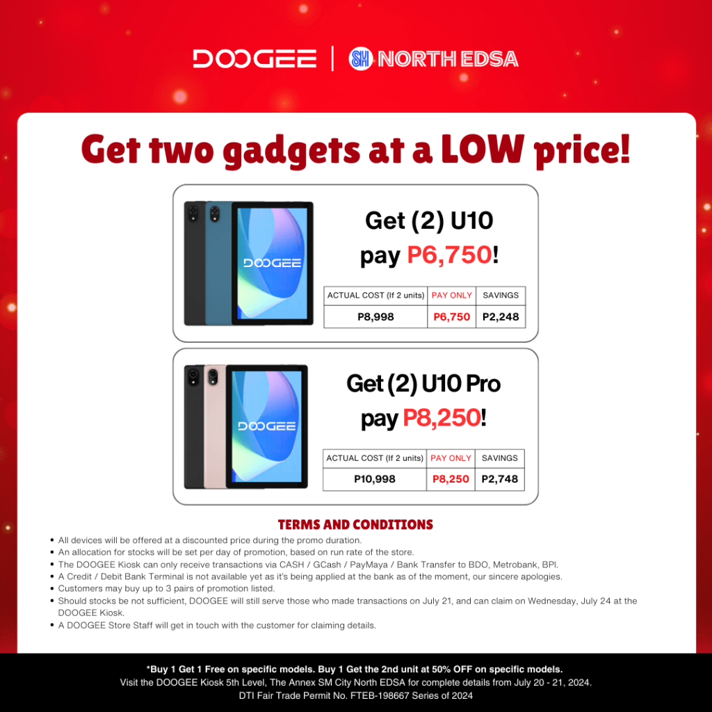 Buy One, Get One offers await at DOOGEE's first physical store 89 DOOGEE STORE GNS SNS3 min