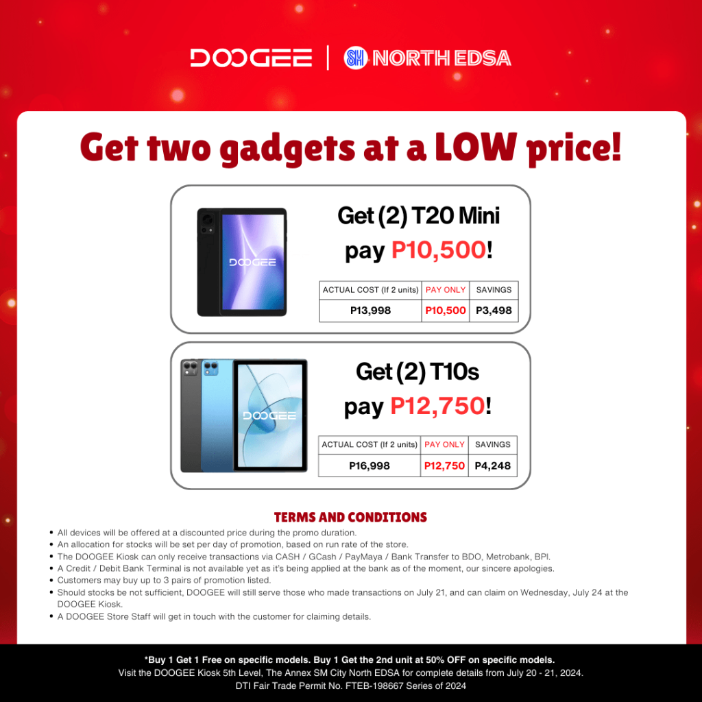 Buy One, Get One offers await at DOOGEE's first physical store 88 DOOGEE STORE GNS SNS4 min