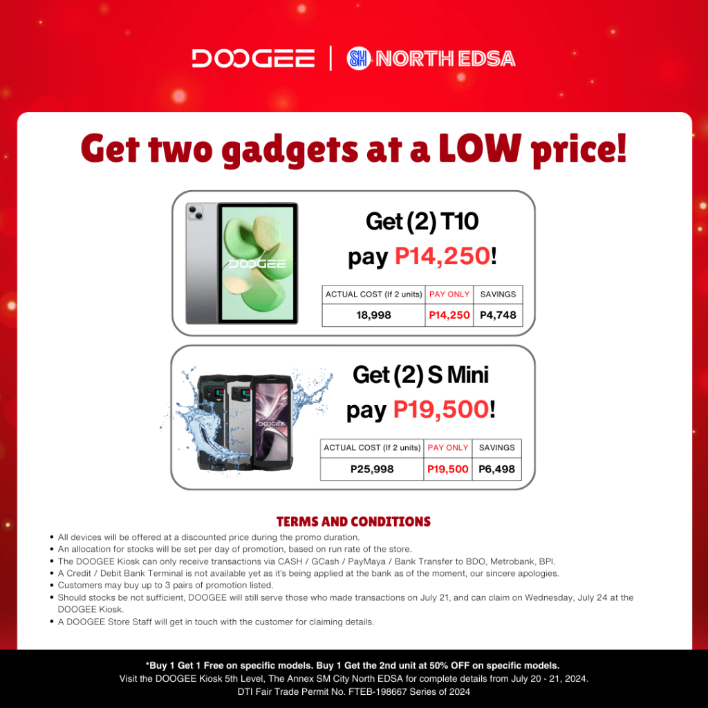 Buy One, Get One offers await at DOOGEE's first physical store 91 DOOGEE STORE GNS SNS5 min