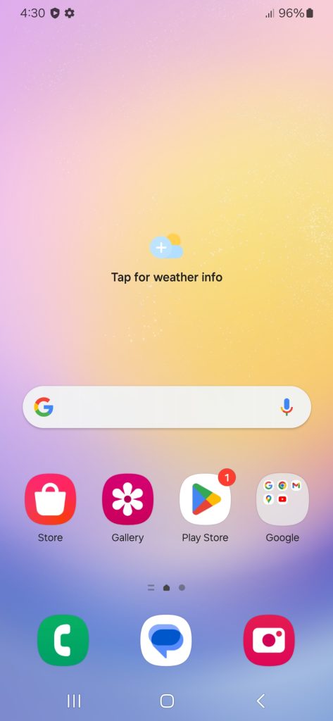 Samsung Galaxy A25 5G Review: All-Around Affordable 96 Screenshot 20240626 163007 One UI Home