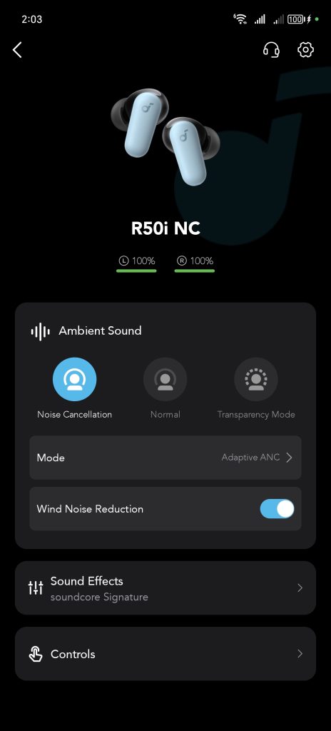 Soundcore R50i NC Review: A Budget-Friendly Noise-Cancelling Companion 93 Screenshot 20240722 140314 com.oceanwing.soundcore
