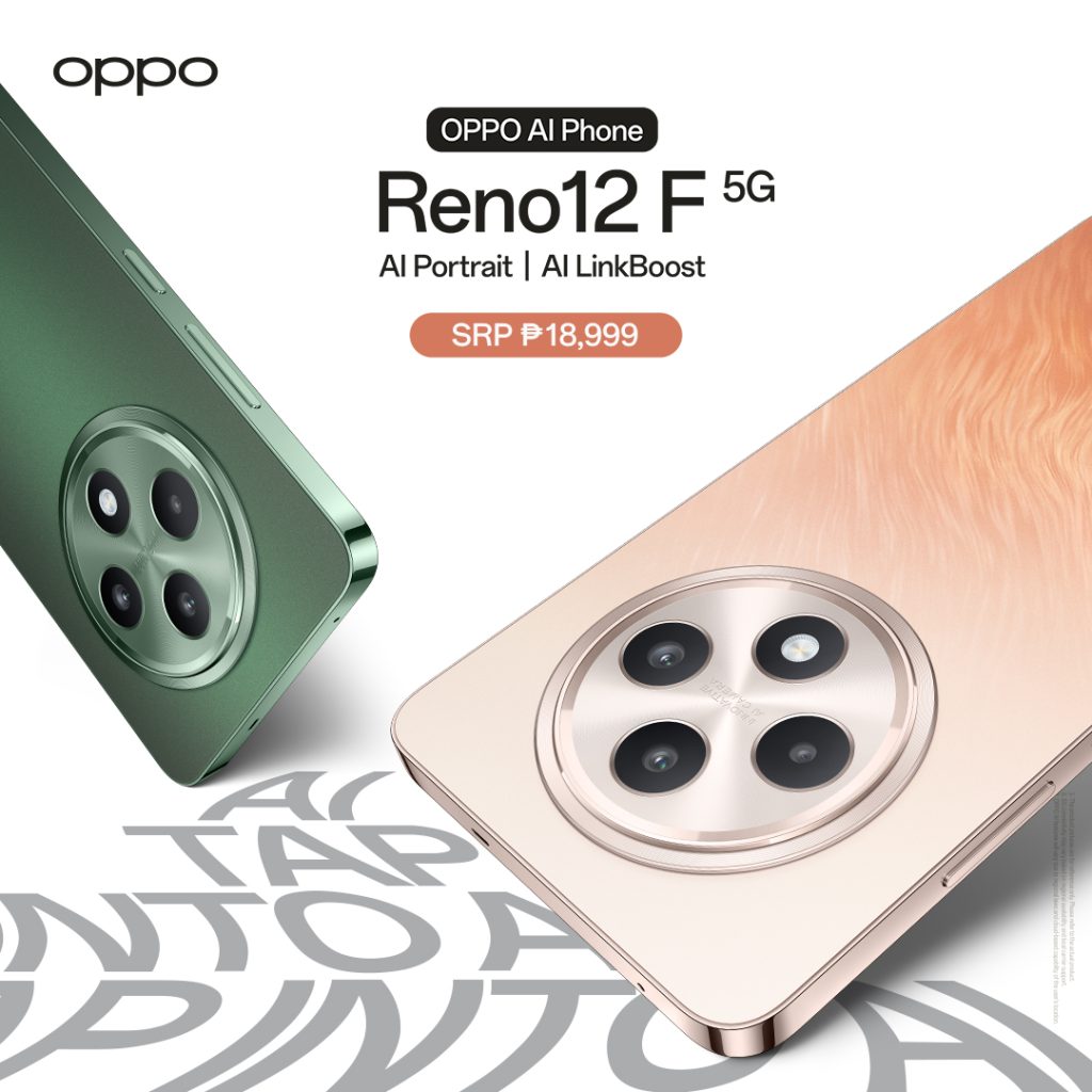 OPPO Reno12 F now in the Philippines, priced 89 Reno12 F 5G 1080x1080 w price