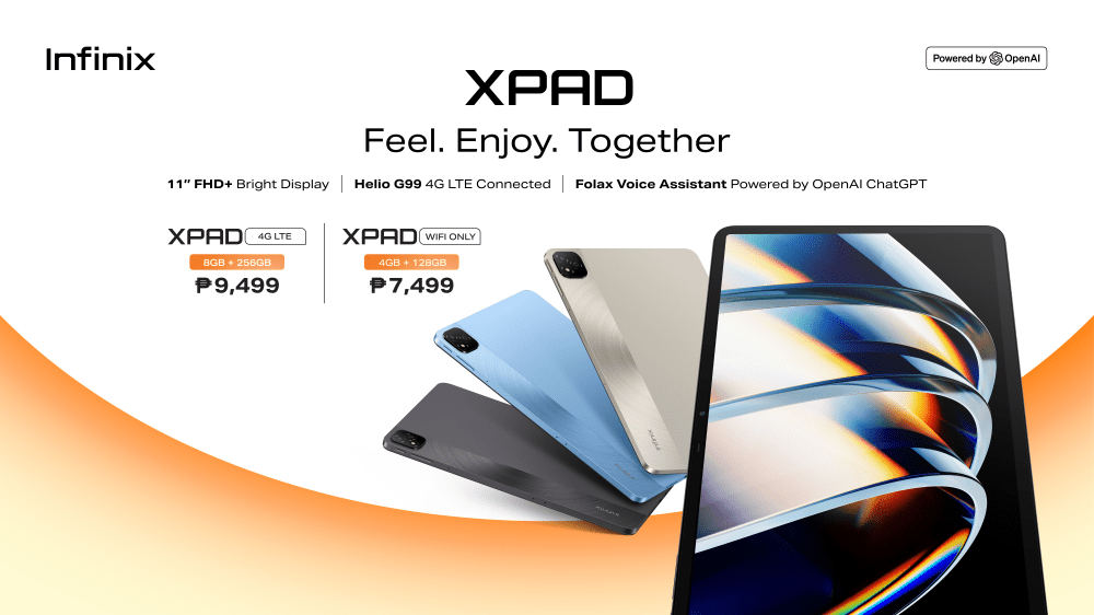 AI-Powered Infinix XPAD now official, launched in PH 87 XPADMainKV min