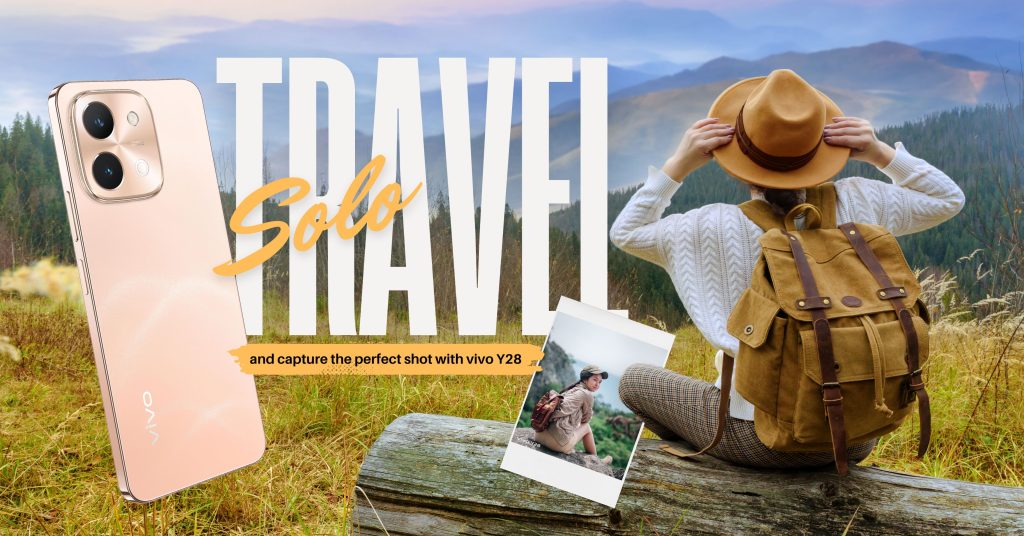 Travel solo, pose confidently: vivo Y28's selfie hack for perfect shots using Dynamic Light 87 vivo Y28 Dynamic Light as camera countdown timer