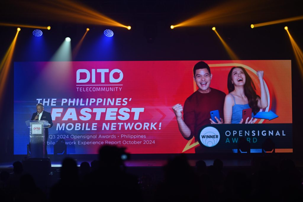 DITO Wins Philippines’ Fastest Mobile Network Award for 2024 87 Eric Alberto with Opensignal KV