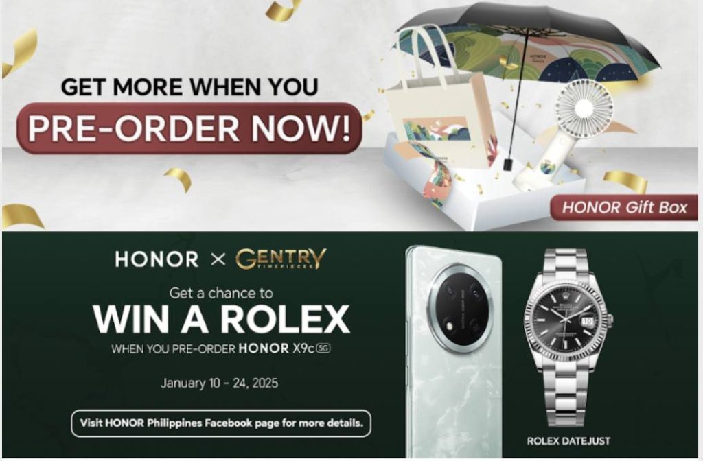 Win a Rolex Watch when you pre-order an HONOR X9c 5G phone 87 472371901 3806513552995315 280841438103865029 n
