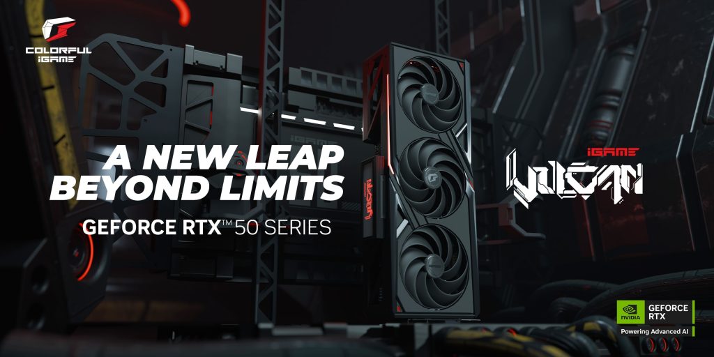 COLORFUL Launches iGame NVIDIA GeForce RTX 50 Series Graphics Cards 87 50Series KV Vulcan 2600x1300 min