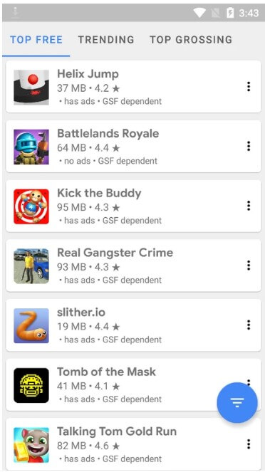 Top Alternative Android App Stores you can Download Today 95 Aurora Store ss3