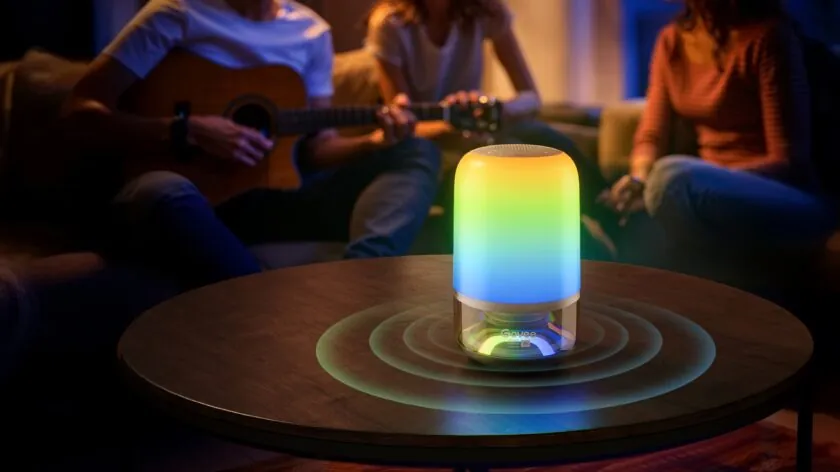 Govee Introduces Gaming Pixel Light and Mini Panel Lights at CES 2025 90 Govee Table Lamp 2 Pro x Sound by JBL 3 840w 472h.jpg