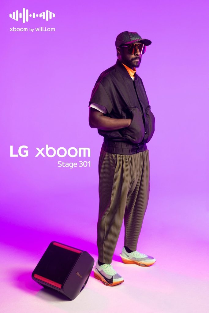 LG Partners with will.i.am for New xboom Audio Line 89 LG xboom by will.i.am Stage 301 2 min