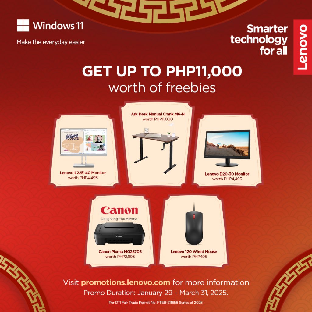 Lenovo Offers Exclusive Deals in Chinese New Year Promo 88 Lenovo CNY Promo 1