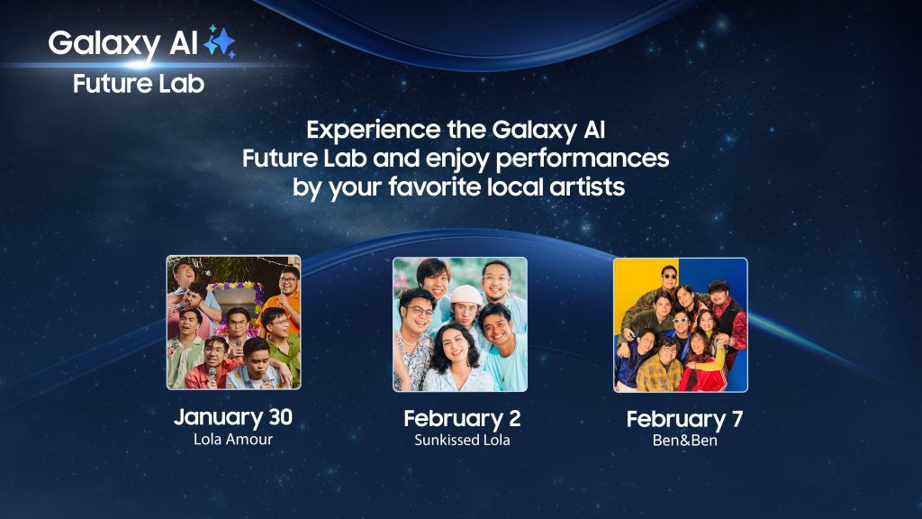 Samsung Hosts Galaxy AI Future Lab at BGC Amphitheater 89 Performers min
