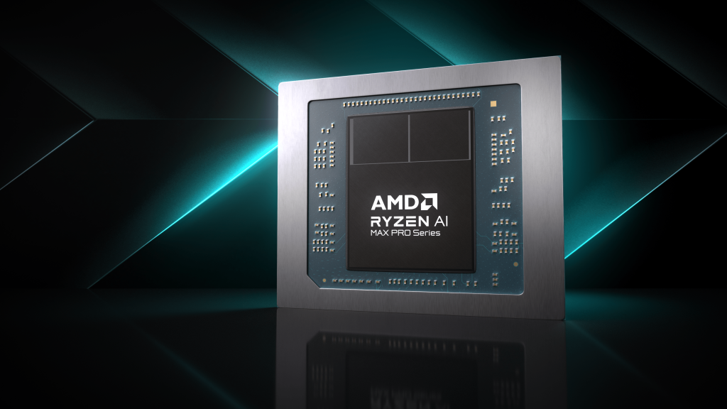 AMD Expands AI PC Portfolio with Ryzen AI Max and PRO Processors 88 Ryzen AI Max PRO Chip Render min