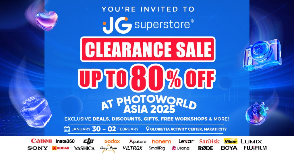 JG Superstore Announces Clearance Sale at PhotoWorld Asia 2025 87 image 8