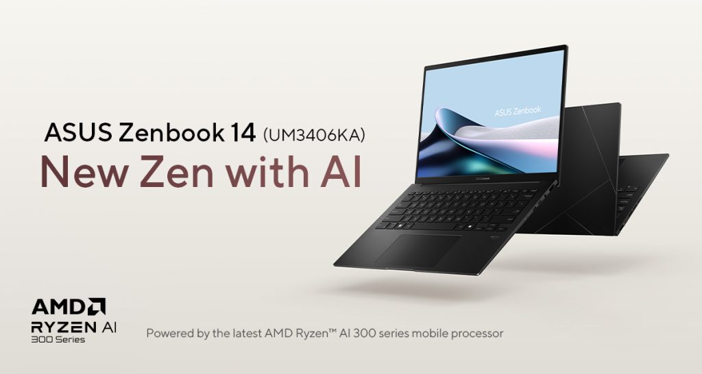 ASUS Philippines Introduces New 2025 Zenbook AI Laptops, Priced 90 Zenbook 14 UM3406KA