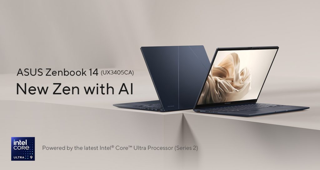 ASUS Philippines Introduces New 2025 Zenbook AI Laptops, Priced 89 Zenbook 14 UX3405CA