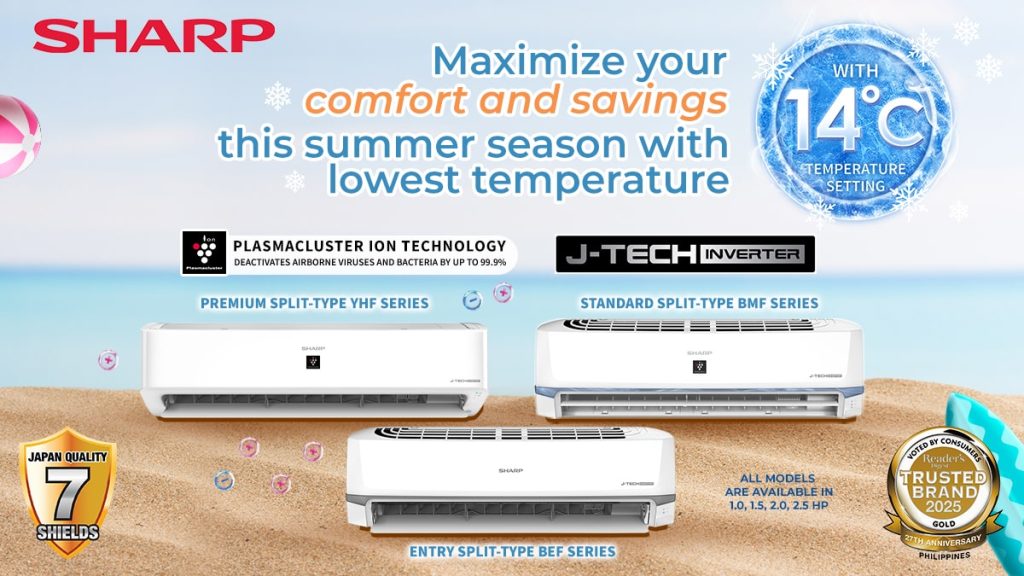 Sharp Air Conditioners: Stay Cool and Save Energy This Summer 87 AC Summer Article FI 1 min