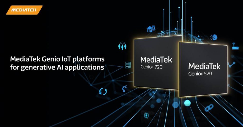 MediaTek outs New Genio 720, 520 chips for AIoT Devices 87 Genio720 520 launch