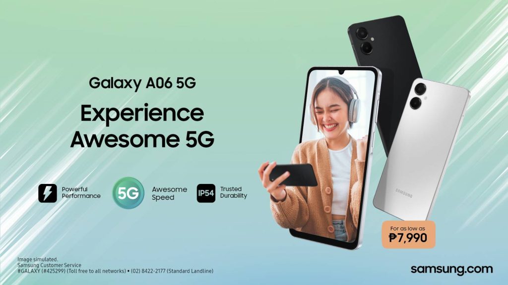 Samsung Galaxy A06 5G now in PH, priced 87 Galaxy A06 1