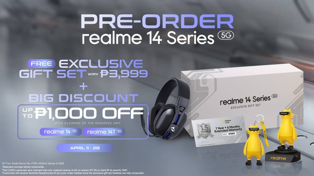 realme 14 Series 5G launching in PH on April 29 88 Preorder KV 1