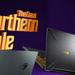 asus great northern sale rog tuf laptop 2020 header