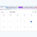 google tab stacking