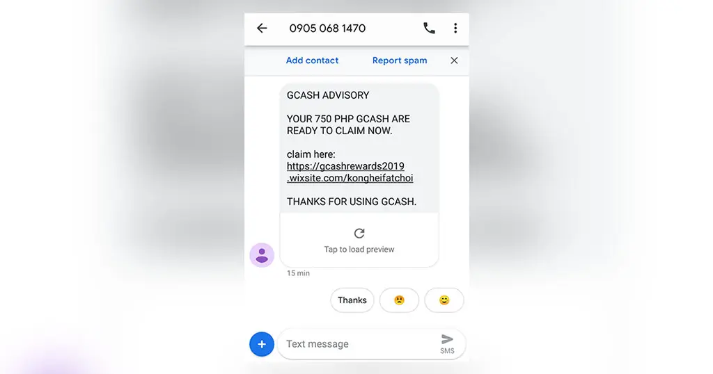 Five GCash Scams to not fall for 87 gcash phishing scam