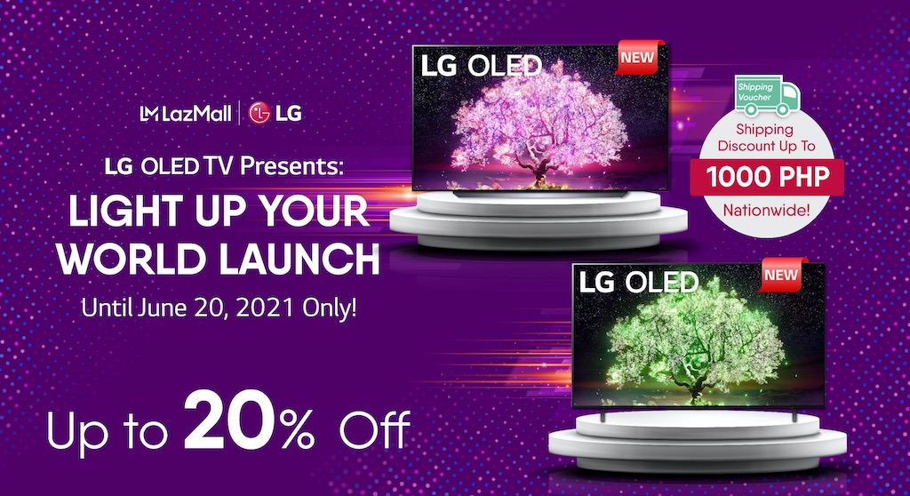 2 LG OLED Lazada Promo Launch